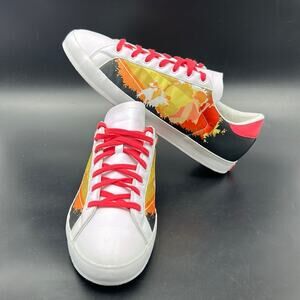 adidas gazelle silver green womens adidas Rod Laver in White main image 0
